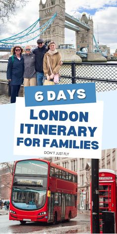 the london itinerary for families