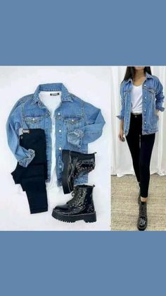 Pin en Idea Pins by you Western Wear Outfits, Trendy Dress Outfits, Trendy Fashion Tops, Causual Outfits, Fashion Attire, Fashion Hacks Clothes, Girls Fashion Clothes, Teenage Fashion Outfits, Casual Style Outfits