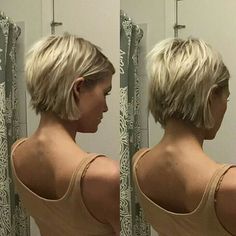 Short Choppy Bobs, Blonde Bobs, Short Blonde Hair, Short Hair Styles Pixie