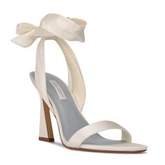 Kelsie Ankle Wrap Heeled Sandals - Nine West Hak Tinggi, Ankle Wrap Heels, Glamouröse Outfits, Fun Shoes, Dr Shoes, Hannah Montana, Wrap Heels, Shoe Inspo, Clothes Shopping