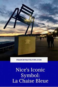 the cover of nice's iconic symbol la chaise bleue