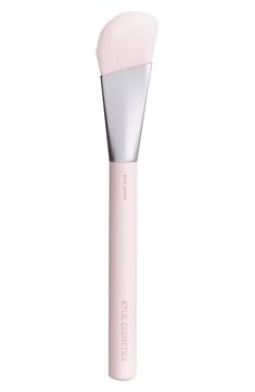 What it is: A vegan, cruelty-free makeup brush that lets you effortlessly blend and build liquid or creamy formulas to your ideal coverage.What it does: The brush's densely packed yet flexible bristles evenly distribute to deliver an airbrushed, streak-free result. Designed in a tapered shape, the ultrasoft brush offers precise application and easy clean-up around the brows and lips. Cruelty-free Vegan Synthetic Imported Kylie Skin, Skin Tint, Cruelty Free Makeup, Blush Brush, Free Makeup, Kylie Cosmetics, Easy Clean, Makeup Brush, Makeup Products