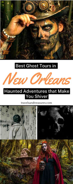 Best Ghost Tours in New Orleans Witchy New Orleans, New Orleans Tours, Louisiana Folklore, Voodoo History, Tours In New Orleans, Vampire Legends, French Quarter Hotels