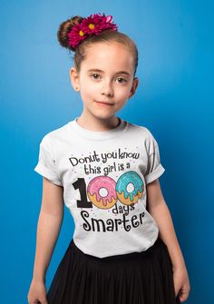 100 Days of school shirt, Donut 100 days of school, 100 Days Smarter This youth pro weight tee is perfect for every kid who wants a comfortable shirt to play, relax, or romp around in. Durable, high quality print will survive many adventures. .: Regular fit .: 100% Soft cotton (fibre content may vary for different colors) .: Light fabric (5.2 oz /yd² (176 g/m .: Tear away label .: Runs smaller than usual 100th Days Of School, Rocky Mount Nc, 100 Days Smarter, 100 Days Of School Shirt, Farm Theme, 100 Days Of School, 100th Day, 100 Days, School Shirts