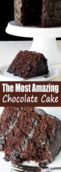 the most amazing chocolate cake recipe ever