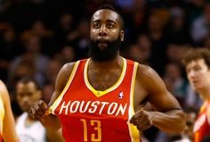 the houston rockets'james harden during a game