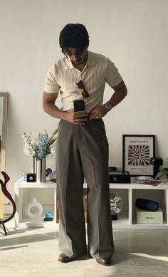 Men Elegant Casual Outfit, Clean Masculine Aesthetic, Classy Outfits Men Aesthetic, Cosa Nuestra Aesthetic, Mexican Date Night Outfit, Men Dinner Party Outfit, Formal Mens Fashion Indian, Buisnesscore Outfit Man, Jazz Bar Outfit Men