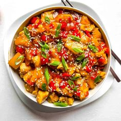 This delicious sweet and tangy Pineapple Chicken Stir Fry is an easy dinner recipe bursting with flavor, and ready in less than 30 minutes! Pineapple Chicken Stir Fry, Tangy Chicken, Chicken Stir Fry Recipe, Lasagna Recipe With Ricotta, Pineapple Chicken Recipes, Best Lasagna Recipe, New Recipes For Dinner, Delicious Chicken Breast Recipes, Stir Fry Recipes Chicken