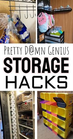 Pretty Darn Genius Storage Hacks For Small Spaces How To Make Storage Space, Cleaning Products Storage Ideas, Organization Ideas For A Small Home, Small Room Clothing Storage Ideas, Small Room Closet Organization, Magnet Storage Ideas, Affordable Storage Ideas, Sneaky Storage Ideas, Small Home Storage Hacks