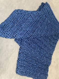 Beautiful blue scarf. So soft and perfect to wrap around once or twice. Blue Casual Scarf For Winter, Casual Blue Scarves For Winter, Casual Blue Scarf For Winter, Casual Blue Winter Scarf, Cozy One-size Wrap Scarf, Casual One Size Shawl Scarves, Casual One-size Shawl Scarf, Blue One-size Winter Shawl, Blue One Size Shawl For Winter