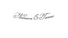 the logo for mammara and tamer, which is written in cursive writing