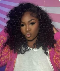 Bundles Hairstyles, Curly Hair Sew In, 2024 Hairstyles, 4a Natural Hair, Natural Hair Products, Sew In, Baddie Outfits Casual, Girl Stuff, Aesthetic Hair