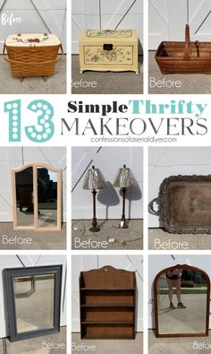 the steps to makeover an old dresser