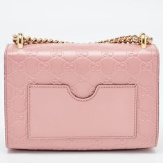 GUCCI Pink ssima Leather Small Padlock Shoulder BagFor a look that is complete with style, taste, and a touch of luxe, this designer bag is the perfect addition. Flaunt this beauty on your shoulder and revel in the taste of luxury it leaves you with. Size: Height: 13 cm, Width: 7 cm, Length: 20 cmMaterial: Leather White Shoulder Bags, Gucci Pink, Gucci Shoulder Bag, Bottega Veneta Shoulder Bag, Louis Vuitton Shoulder Bag, Designer Bag, The Taste, Chanel Handbags, Cotton Bag