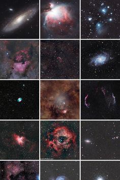 many different pictures of the same galaxy