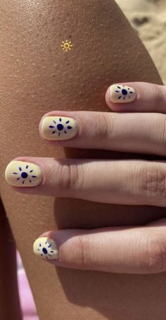 Hippie Nails, Casual Nails, Pretty Gel Nails, Cute Gel Nails, Soft Nails, Girls Nails, Minimalist Nails, Dream Nails