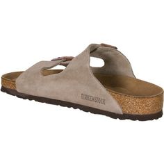 Suede Footbed Sandals With Cork-bed Midsoles, Suede Open Toe Footbed Sandals With Cork-bed Midsoles, Birkenstock Suede Arizona, Birkenstock Taupe Arizona, Quirky Shoes, Birkenstock Sandals Arizona, Sandal Online, Pregnant Wife, Gifts For My Girlfriend