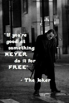 Deep Meaningful Quotes, Villain Quote, Joker Quotes, Joker And Harley Quinn, Badass Quotes, A Quote, A Sign, Movie Quotes, Thoughts Quotes