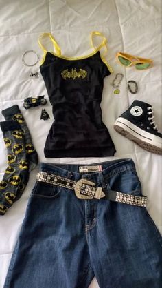 Look Grunge, Outfit Inspo Casual, 2000s Fashion Outfits, Estilo Punk, Swaggy Outfits, Simple Trendy Outfits, Cute Everyday Outfits, Cute Simple Outfits, Really Cute Outfits