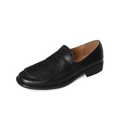 These loafers are designed in a timeless, minimal silhouette, so you'll be sure to wear them often. Made from soft leather, soft bottom that ensure all-day comfort. Wear yours with tailoring and denim alike. Color: Coffee/BlackMaterial: CowhideLining: Genuine LeatherInsole: SheepskinSole: RubberHeels: 3Cm/1.18"Weight: 0.22kg Each Shoes Production Time: About 5-7 days (Any exceptional case will email you, Please pay attention to your email left) Shipping Time: Free Shipping To most locations, del Classic Platform Loafers With Stitched Sole For Business, Round Toe Loafers With Stitched Sole For Business Casual, Round Toe Loafers For Business Casual With Stitched Sole, Business Casual Loafers With Stitched Sole And Round Toe, Classic Leather Flats For Office, Slip-on Plain Toe Moccasins For Work, Slip-on Moccasins For Workwear With Plain Toe, Classic Round Toe Platform Loafers For Business, Slip-on Moccasins For Work With Plain Toe