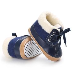 * Soft Feeling & Cozy Comfortable * Package Included: 1 Shoes * Upper Fabric & Material: PU * Best Sales Baby Unisex Lace-up PU Casual Snow Boots Wholesale Child Shoes,which is ideal to wear it in .Fashionable high quality organic and affordable clothes Baby Unisex Lace-up PU Casual Snow Boots Wholesale Child Shoes that will always catch the attention of people.Baby Unisex Lace-up PU Casual Snow Boots Wholesale Child Shoes are very comfortable to wear and the material is easy to clean. Heart is Playful Non-slip Booties With Round Toe, Playful Non-slip Round Toe Booties, Winter Playtime Booties With Soft Sole, Playtime Lace-up Booties With Rubber Sole, Lace-up Booties With Rubber Sole For Playtime, Cute High-top Booties With Soft Sole, Cute Winter Booties For Playtime, Blue Non-slip Booties For Playtime, Non-slip Low-top Booties For Playtime