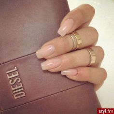 Natural Acrylic Nails, Chanel Tote, Oval Nails, Gel Liner, Classy Nails