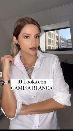 Look&Like by Juliet Giraldo on Instagram: "Hola hermosas!!! 🙋🏼‍♀️ La versatilidad de una camisa blanca hace de esta prenda un básico por excelencia, esta es de @hm de hombre, talla Xs Slim Fit, me gusta comprar este tipo de prenda en la sección de hombres por el cuello rígido que permite que la camisa Blanca se vea más elegante 👌🏼 Cuéntame, cuál look te gusto más??? • • • #camisablanca #camisablancastyle #10looksconcamisablanca #1prenda10looks #LookAndLike #TuMejorVersión #quemepongo #inspir Camisa Blanca Outfit, Oversize Outfit, White Shirt Outfits, Outfit Mujer, Style Mistakes, White Shirts, Oversized Shirt, Casual Jeans