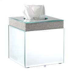 PRICES MAY VARY. 💗Attractive & Sturdy- The stunning tissue box cover is made of high quality artificial crystal + glass, the silver shiny crystal material makes the tissue box very gorgeous. 💗Elegant & Glamorous - This tissue box holder has a very stylish and luxe look, it's not only a tissue holder in you home, but also a pretty decoration to any place you put, will add a nice decorating touch to your home without being too chintzy. 💗Widely Uses - The luxurious crystal glass tissue box can n Bathroom Vanity Dresser, Night Stand Table, Vanity Dresser, Stand Table, Square Crystal, Office Home Decor, Tissue Box Holder, Pretty Decor, Tissue Box Cover