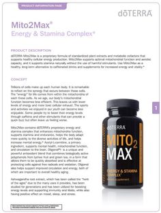 Mito 2 Max Energy & Stamina Complex. To explore and purchase essential oils visit: http://www.mydoterra.com/manuelahayes/#/ Omega Complex, Terra Essential Oils, Doterra Oils Recipes, Are Essential Oils Safe, Doterra Essential Oils Recipes, Essential Oils Health, Healing Oils, Doterra Oils, Oil Diffuser Blends