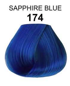 Sapphire Blue Hair, Braiding Supplies, Hair Color Dark Blue, Blue Hair Dye, Dyed Hair Blue, Pelo Anime, Liquid Hair, Candy Hair, Semi Permanent Hair Color