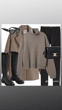 Mode Mantel, Mode Tips, 가을 패션, Casual Winter Outfits, Autumn Outfit, Outfit Inspo Fall, Fall Fashion Outfits, Mode Inspiration