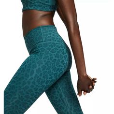 New With Tags Fitted Green Nike Activewear, Fitted Nike Green Activewear, Nike Fitted Yoga Pants, Nike High Waist Athleisure Activewear, Nike Fitted Yoga Pants For Athleisure, Nike High-waist Stretch Activewear, Nike Fitted Yoga Pants For Workout, Nike Stretch High Waist Activewear, Nike High Waist Stretch Activewear