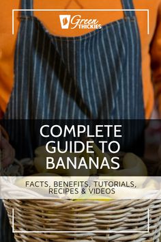 the complete guide to bananas for beginners, chefs and video's cover image