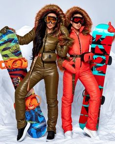 "Bag, belt and mittens are included. Overalls made of high quality, warm, insulated ski clothing. Lightweight fabric protects from wind and light rain, premium insulation \"Omne Heat\" keeps you warm at the lowest temperatures. Deep hood, natural polar fox fur, steel accessories.  MATERIAL *New generation raincoat fabric Sire *Insulation Tinsul 250 (Synthetic fluff is light and warm). *Natural arctic fox fur Size: S,M,L,XL,XXL Inner seam: 80 cm Length: 155 -160 cm Sleeves: 62-65 cm Shoulders: 11-12 cm Back width: 39-44 cm Size Chart (measurements): S Chest girth 94 cm Waist girth 78 cm Hip girth 98 cm M Chest girth 98 cm Waist girth 84 cm Hip girth 100 cm L Chest girth 104 cm Waist girth 88 cm Hip girth 104 cm XL Chest girth 108 cm Waist girth 94 cm Hip girth 108 cm 2XL Chest girth 110 cm Down Suit, Activewear Trends, Ski Jumpsuit, Womens Activewear Tops, Winter Suits, Winter Jumpsuit, Women Ski, Quilted Parka, Winter Suit