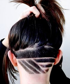 Simple Undercut Designs, Simple Undercut, Professional Haircut