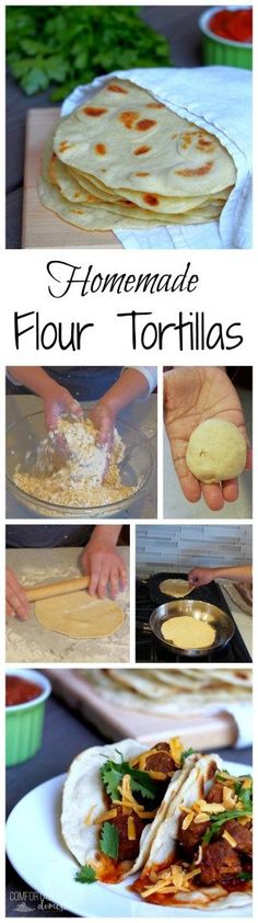 homemade flour tortillas recipe with instructions