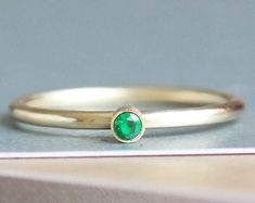 Items similar to Green Onyx Emerald Bezel Gold Ring, Perfect for Stacking, Layering Jewelry, Everyday Jewelry, Petite Ring, Dainty Ring, Emerald Green Ring on Etsy Everyday Jewelry With Bezel Setting For May Birthstone, Elegant Green Stackable Rings With Bezel Setting, Dainty Green Round Jewelry, Green Solitaire Ring Jewelry, Fine Jewelry Green Stackable Birthstone Rings, Fine Jewelry Green Birthstone Stackable Rings, Green Jewelry With Bezel Setting And Round Band, Green Birthstone Stackable Rings, Green Jewelry With Bezel Setting For Wedding