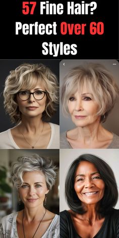 Bangs are back! Discover the latest must-try hairstyles for women over 60 with bangs that add a youthful and trendy touch. #HairstylesWithBangs #HairstylesForWomenOver60 #TrendingStyles Hairstyles For 60 Year Old Women, Styles For Women Over 60, Hairstyles For Seniors, Diy Hair Masks, Over 60 Hairstyles, Hairstyles For Women Over 60, Hairstyles With Glasses, Stunning Hairstyles, Try On Hairstyles