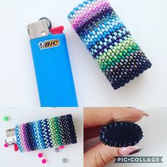 there are many different items made out of beads