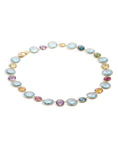 Marco Bicego Jewelry, Multi Gemstone Necklace, Beaded Collar Necklace, Marco Bicego, Men Jewelry, Gemstone Necklace Pendant, Oval Pendant, Philipp Plein, Round Frame