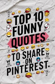 top 10 funny quotes to share on pinterest