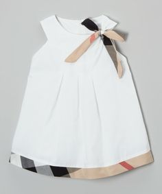 burberry-plaid style dress-gasp this dress is so so adorable Yoke Dress, Plaid Fashion, Baby Sewing, Childrens Fashion, Toddler Girls