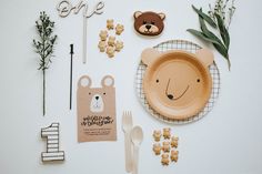 Birthday Party Details, Bear Birthday Party, Picnic Birthday, First Birthday Party Themes, First Birthday Themes