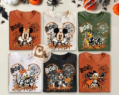 Vintage Disney Halloween All Characters Shirts, Mickey And Friends Halloween Shirt, Halloween Party Shirt, Disney Family Halloween Shirts Styleshirts.  disney world shirt,  Disneyland Halloween,  Disney Halloween,  magic kingdom shirt,  vintage halloween,  halloween matching,  halloween family tee, halloween 2024,  disney skeleton,  mickey not no scary,  halloween shirt,  disney family shirts,  mickey skeleton ... Vintage Disney Halloween, Family Halloween Shirts, Halloween Shirt Design, Disneyland Halloween, Disney T Shirt, Disney World Shirts, Family Tees, Halloween Shirts, Disney Family