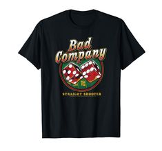 PRICES MAY VARY. Officially Licensed by Perryscope Graphic Artwork: H15679 Lightweight, Classic fit, Double-needle sleeve and bottom hem Trendy Music, Bad Company, Music Themed, Graphic Artwork, Branded T Shirts, Top Styles, Fashion Branding, Music, T Shirt