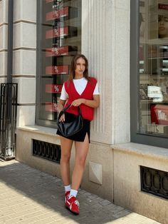 #speedcat #puma #fallstyletrends #inspiration Puma Speedcat Red Outfits, Puma Shoes Women Outfit Casual, Pumas Outfits Women, Speedcat Og Puma Outfit, Speedcat Og Puma