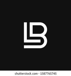 the letter b is made up of two letters, and it has a black background