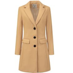 Be cozy in this warm coat which is cut with a notched lapel and versatile pockets for a feminine chic longline silhouette. Dress up the trench coat for an elegant chic look in Coffee shops, Shopping, Work, Office, Business, Weekend Gathering, Formal, and Outdoors in chilly winter. Simply pair it with sophisticated clutch bags and chic high-heeled shoes for an elegant look. Silhouette Dress, Winter Outwear, Feminine Chic, Office Business, Elegant Chic, Clutch Bags, Warm Coat, Coffee Shops, Fashion Over 50