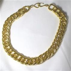 Big Gold Link Chain Necklace Gold Chain Unisex Necklace Heavy Gold Chain Necklace, Luxury Statement Figaro Chain Jewelry, Affordable Statement Link Necklace, Affordable Statement Link Jewelry, Luxury Gold-plated Chunky Chain Necklace, Luxury Yellow Gold Statement Chain Necklace, Gold Metal Cuban Link Chain Necklace, Gold Metal Cuban Link Necklace, Big Gold Chains