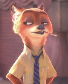 Fox From Zootopia, Zootopia Nick Wilde, Zootopia Art, Animation Stop Motion, Nick And Judy, Nick Wilde, Disney Zootopia, Disney Pixar Movies, Cartoon World